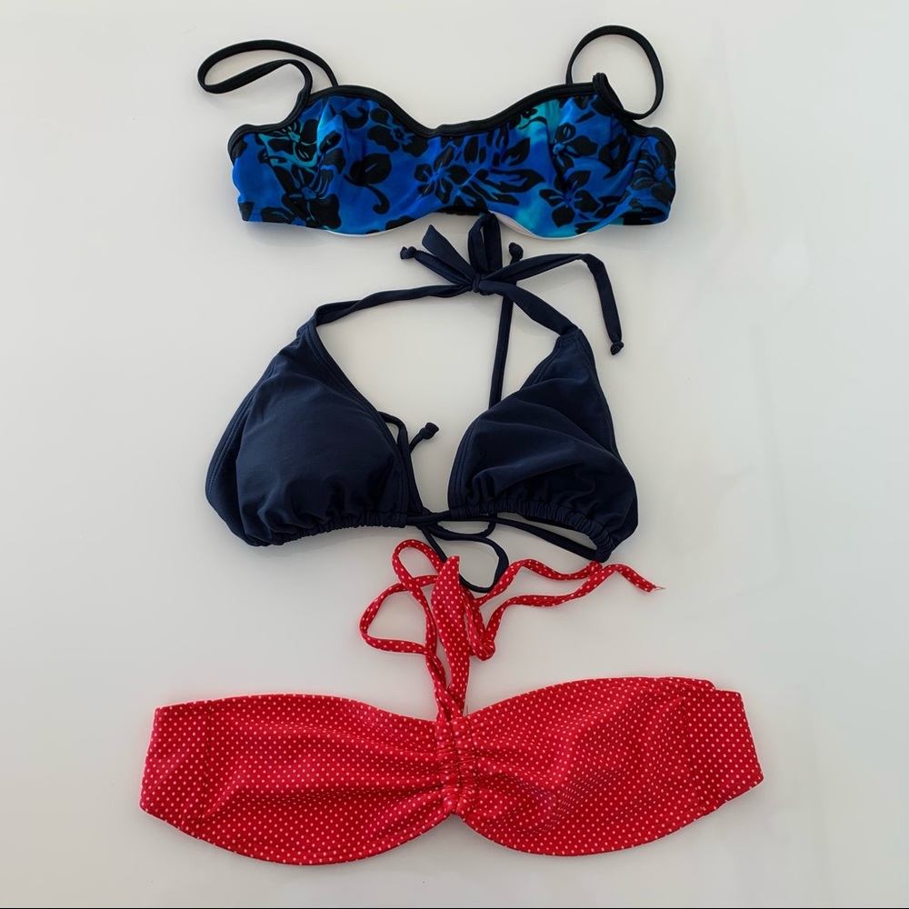 Bundle of 3 Small Women’s Bikini Tops